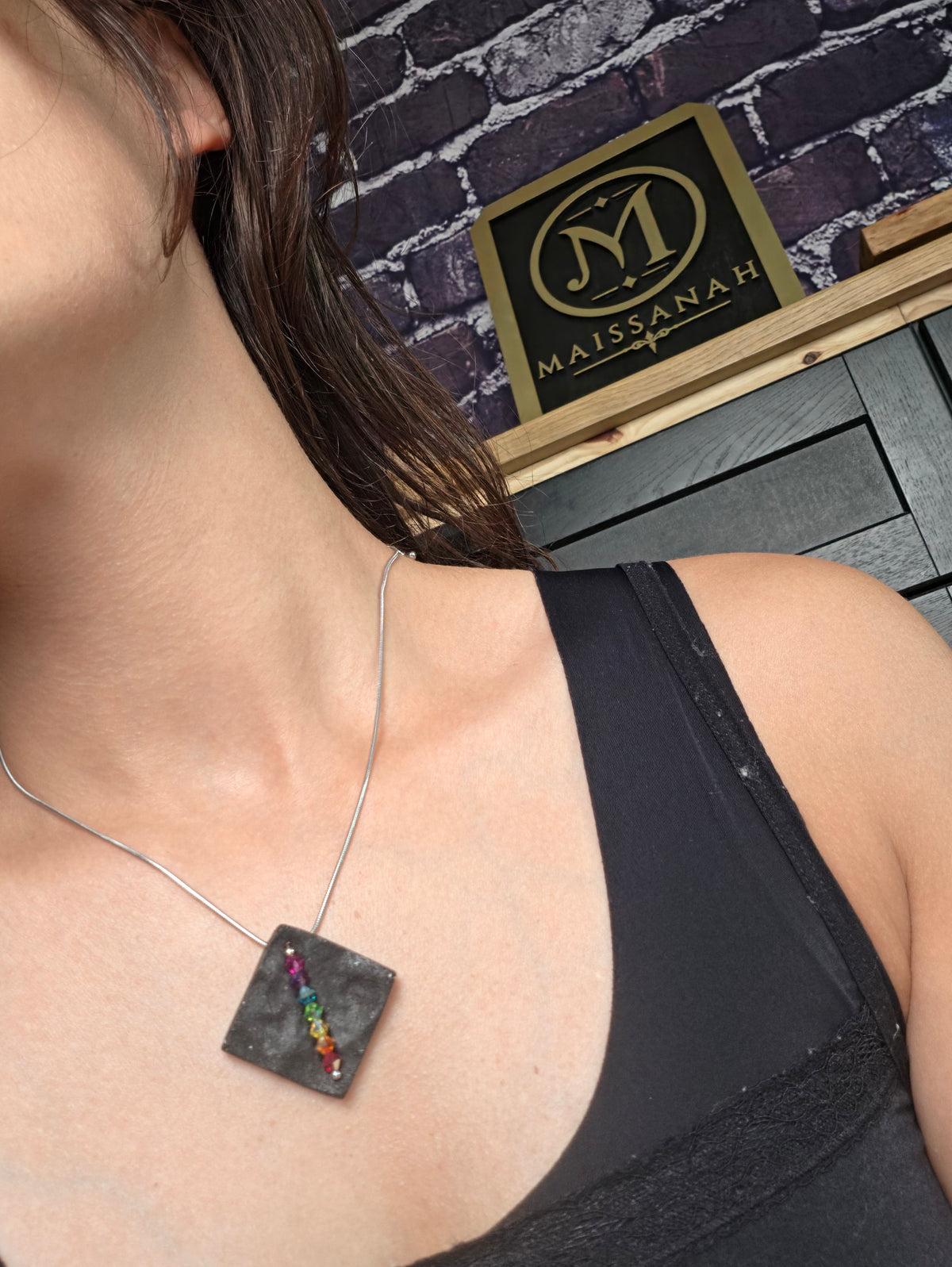 collier Malak (collection Secrets d'Ambre Noir)