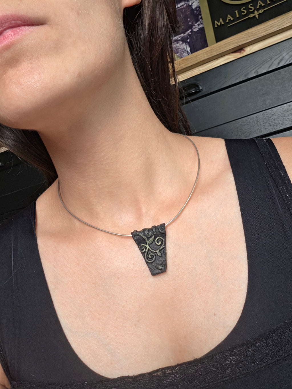 collier Hiba (collection Secrets d'Ambre Noir)