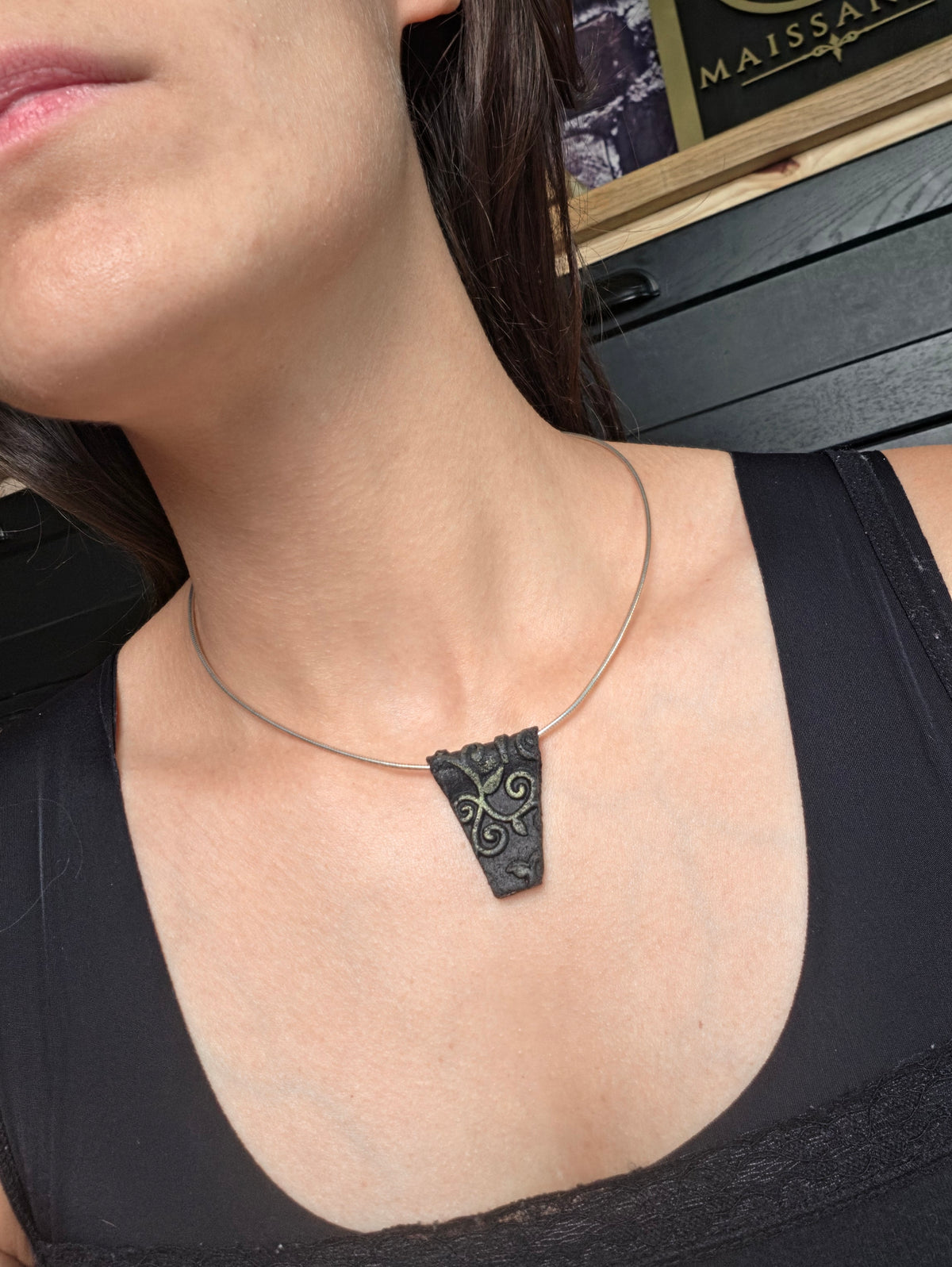 collier Hiba (collection Secrets d'Ambre Noir)