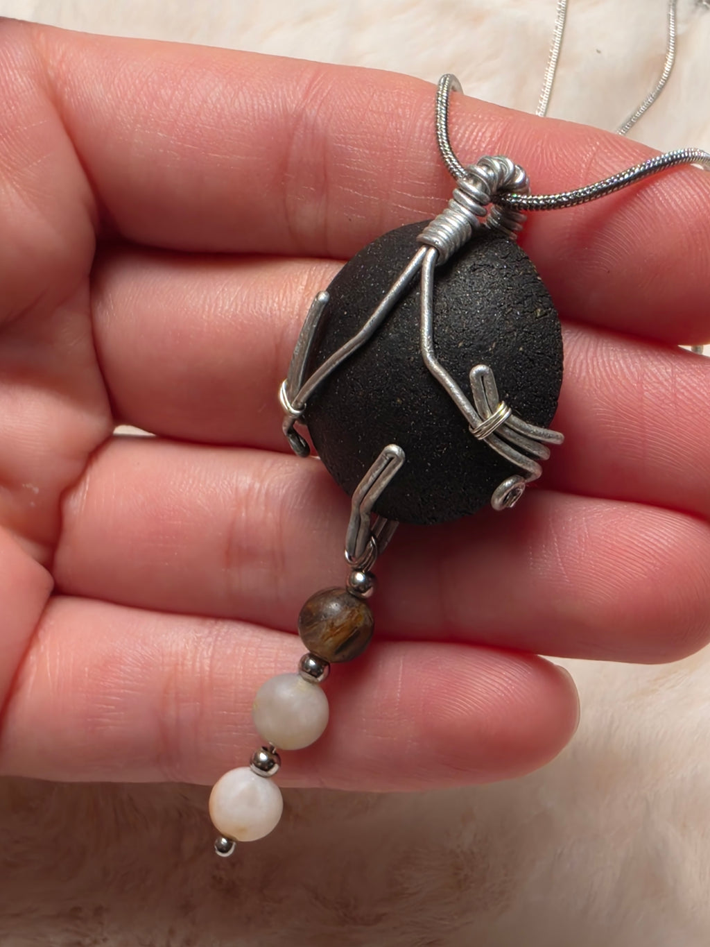 collier Soraya (collection Secrets d'Ambre Noir)