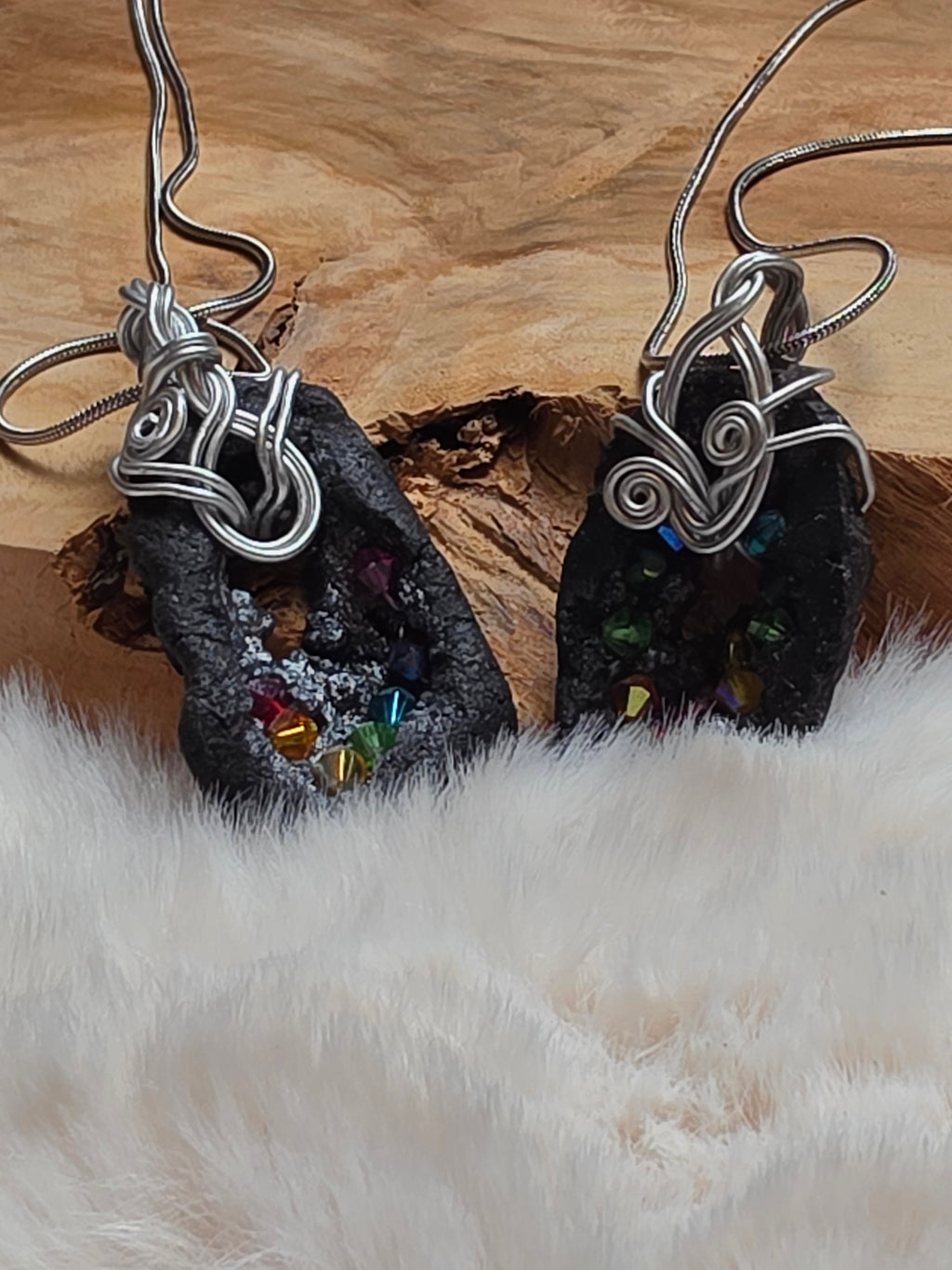collier Nour (collection Secrets d'Ambre Noir)