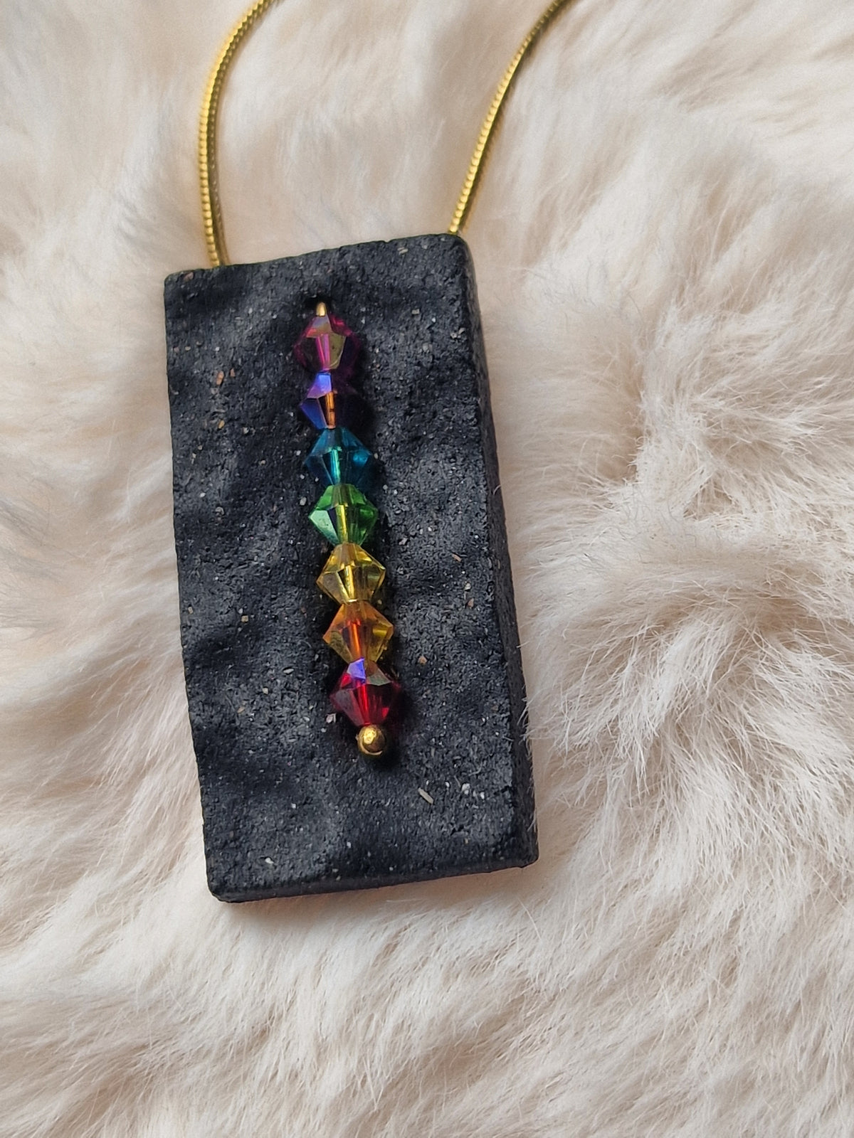 collier Kenza (collection Secrets d'Ambre Noir)