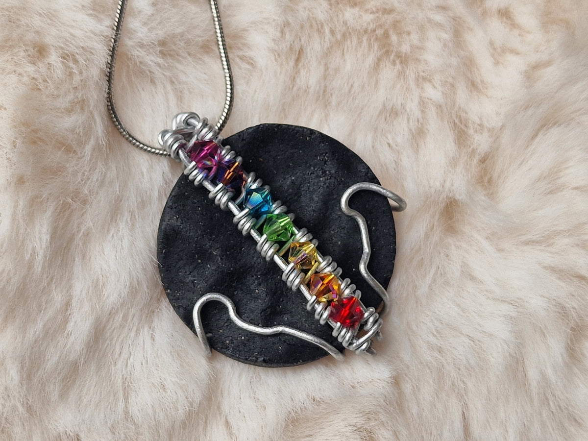 collier Zahra (collection Secrets d'Ambre Noir)