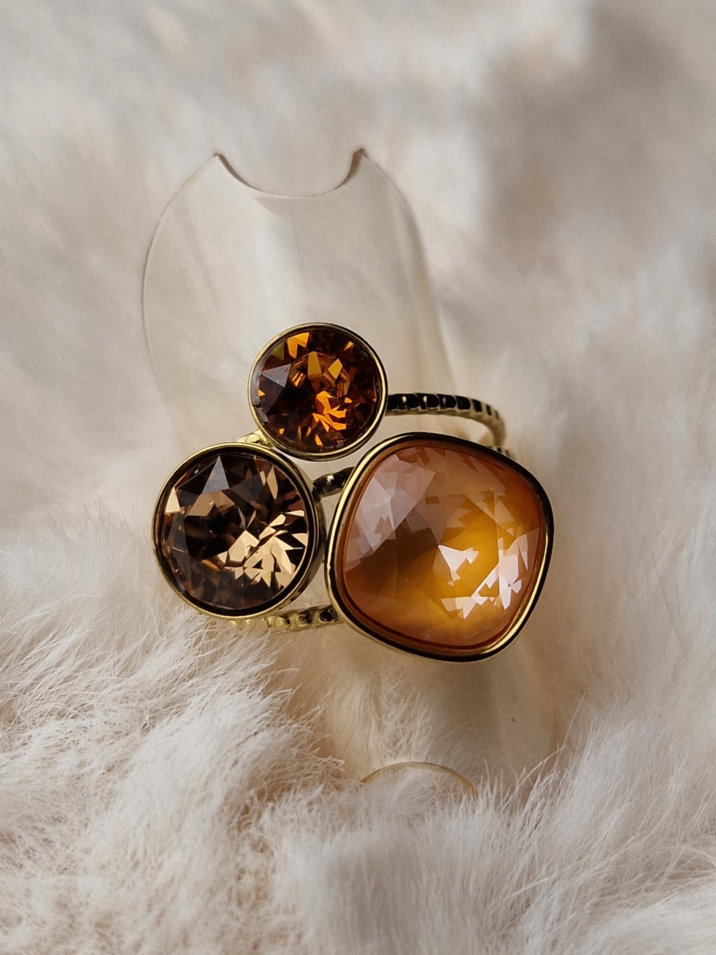 Pack  assorti : Bague + bracelet (Topaz), Bohm-Swarovski