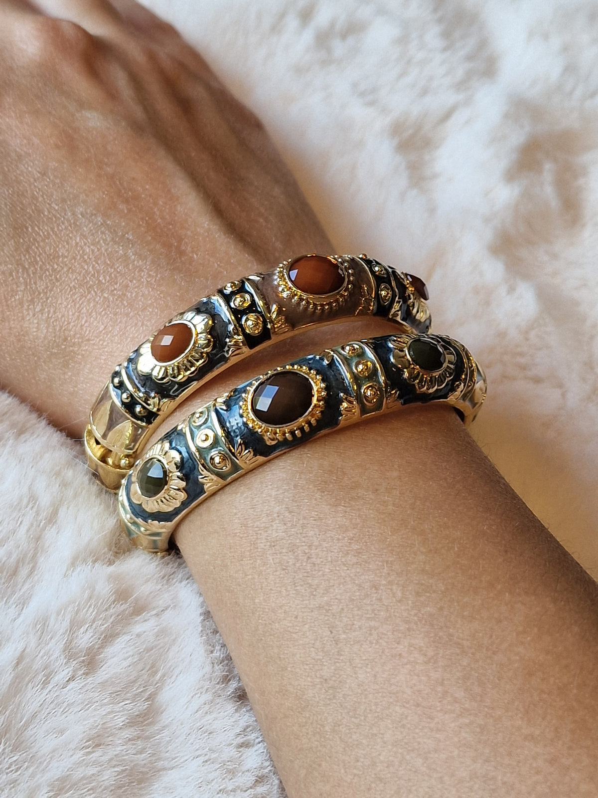 Bracelets Jonc épais en laiton