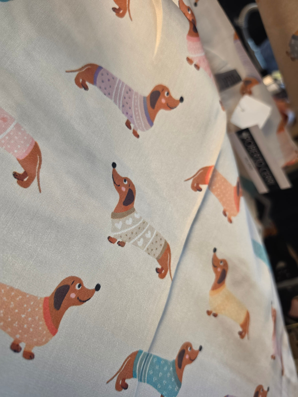 Bandana motifs "chiens" 100%viscose