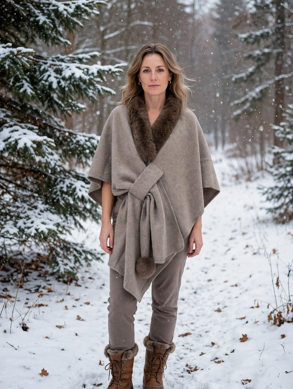 ponchos d'hiver