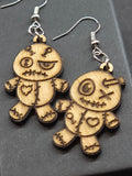 Boucles d’oreilles Halloween – Petites poupées vaudou