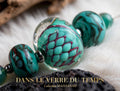 Collier ras de cou "lagon" (collection Dans le Verre du Temps)